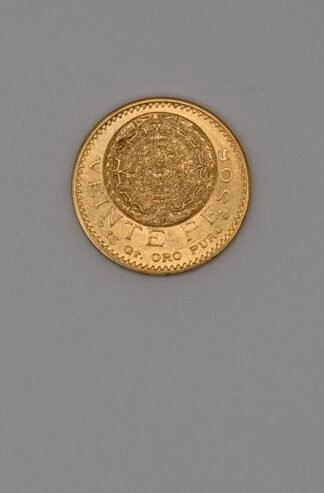 Mexico Gold 20 Pesos 1917
