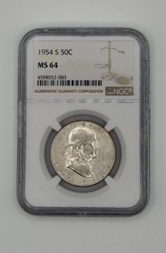 1948-1963 Franklin Half Dollar MS-64 NGC (Random)