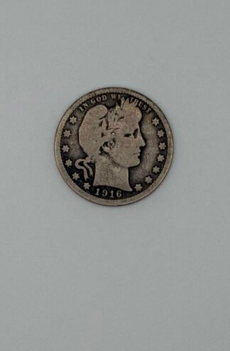 90% 1892-1916 Barber Quarters Average Circulation