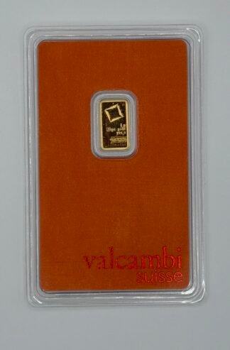 1 gram Gold Bar - Valcambi (In Assay)