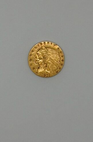 $2.50 Indian Gold Quarter Eagle XF (Random Year)