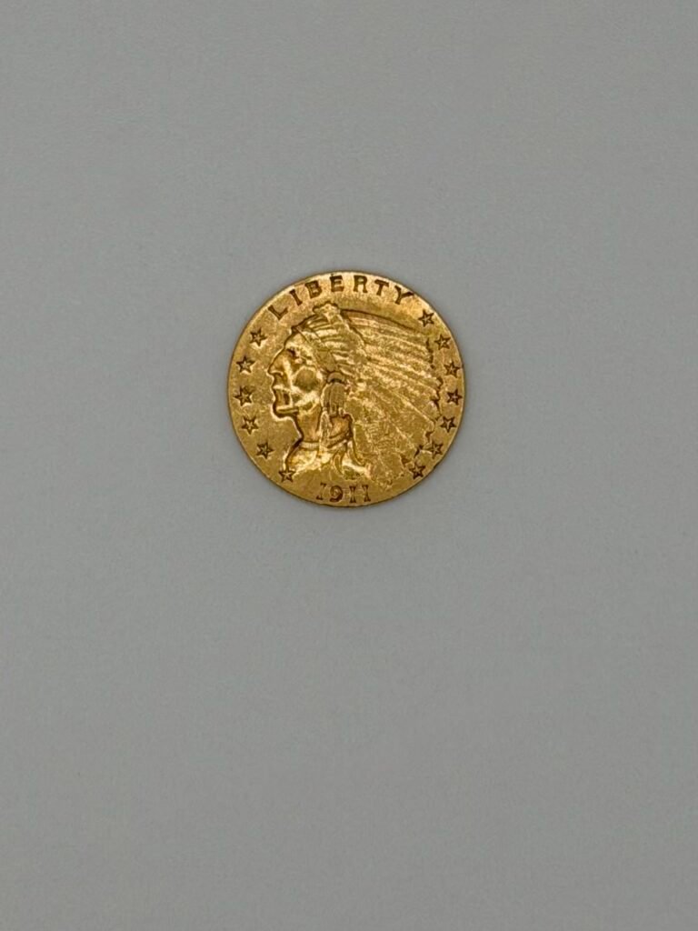 $2.50 Indian Gold Quarter Eagle XF (Random Year)