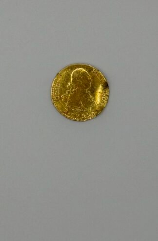 1792-M MF Spain Gold Escudo Charles IV