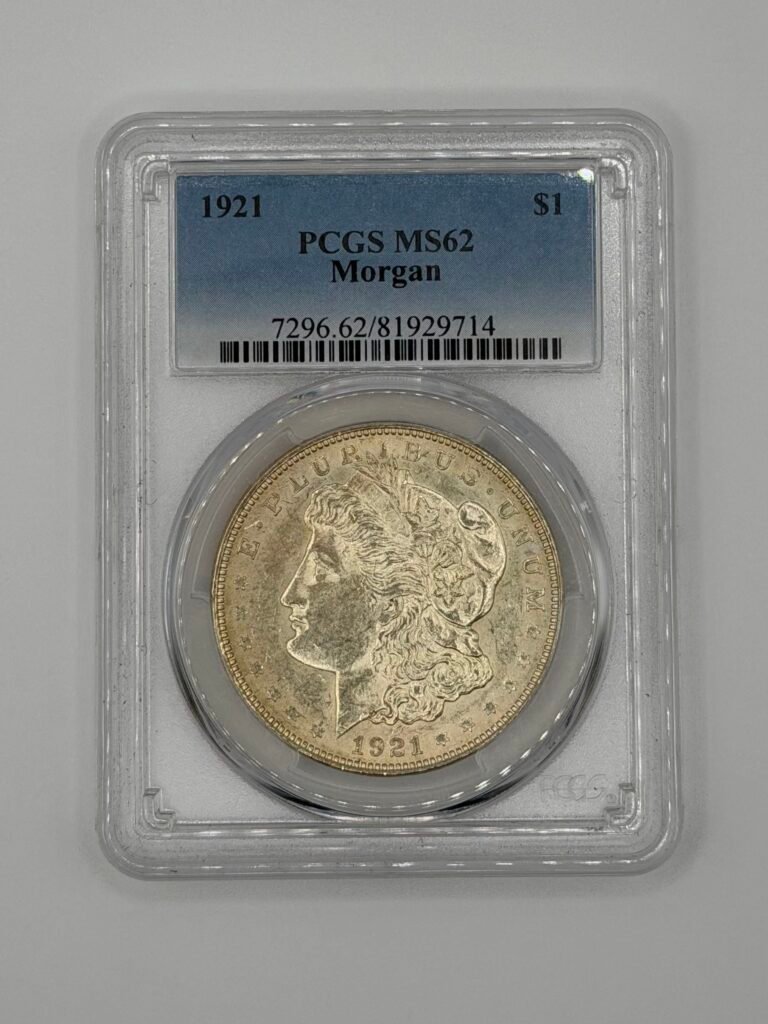 1921 Morgan Dollar MS-62 PCGS