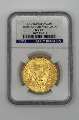 2010 1 oz Gold Buffalo MS-70 NGC (Early Releases)