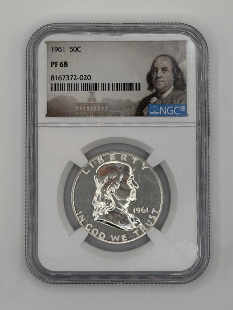 1961 Franklin Half Dollar PF-68 NGC