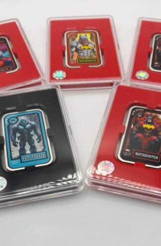 Postal Express Mint 1oz Silver Bars .999 Fine (Set of 5) Low Mintage