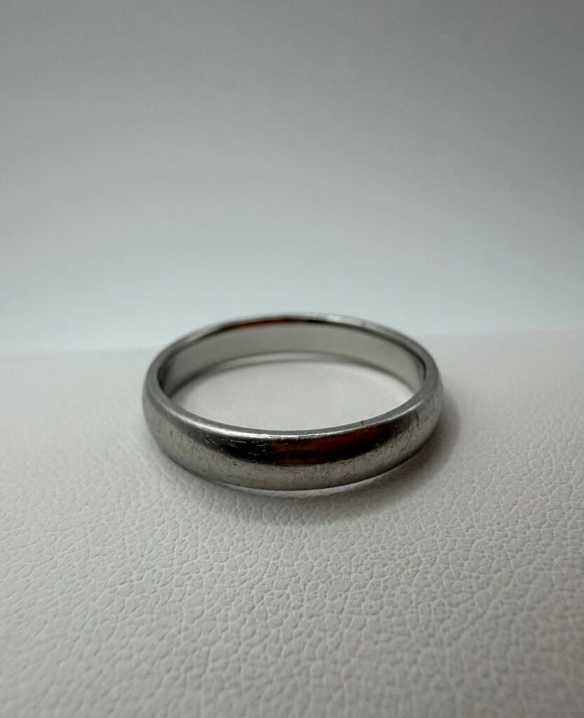 Platinum Size 11 Comfort Fit Wedding Band (5mm)