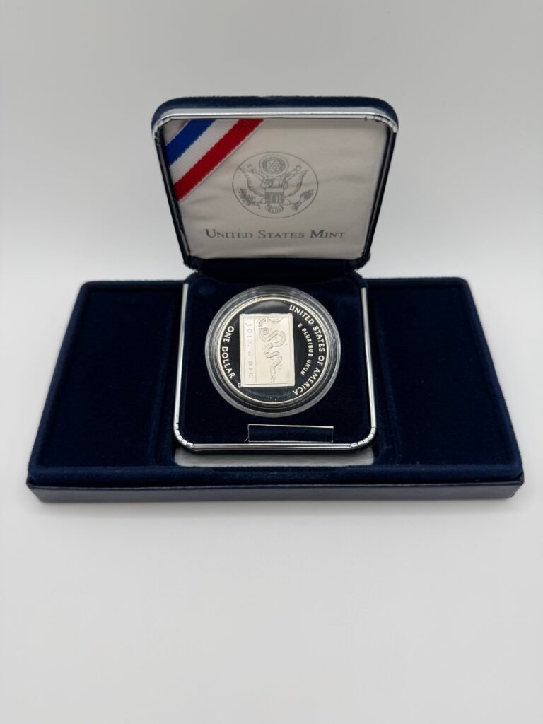 2006-P Ben Franklin Scientist $1 Silver Commemorative Proof (w/Box & COA)