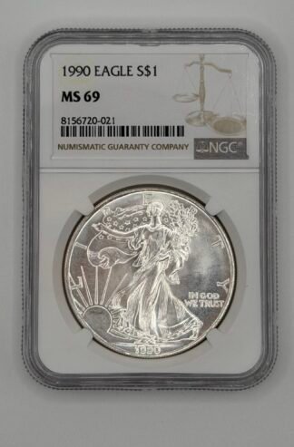 American Silver Eagle MS-69 NGC (Random Date)