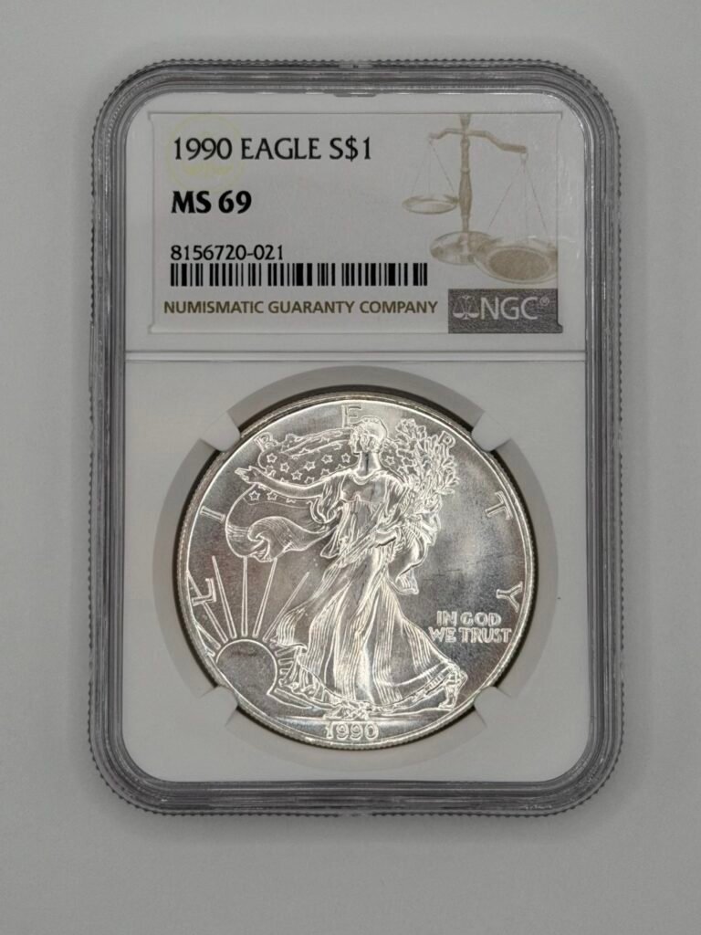 American Silver Eagle MS-69 NGC (Random Date)