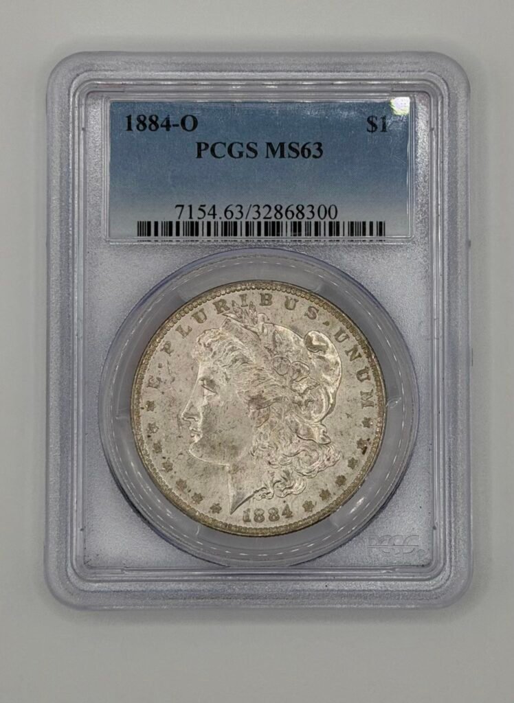1884-O Morgan Dollar MS-63 PCGS