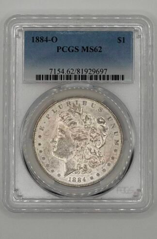 1884-O Morgan Dollar MS-62 PCGS