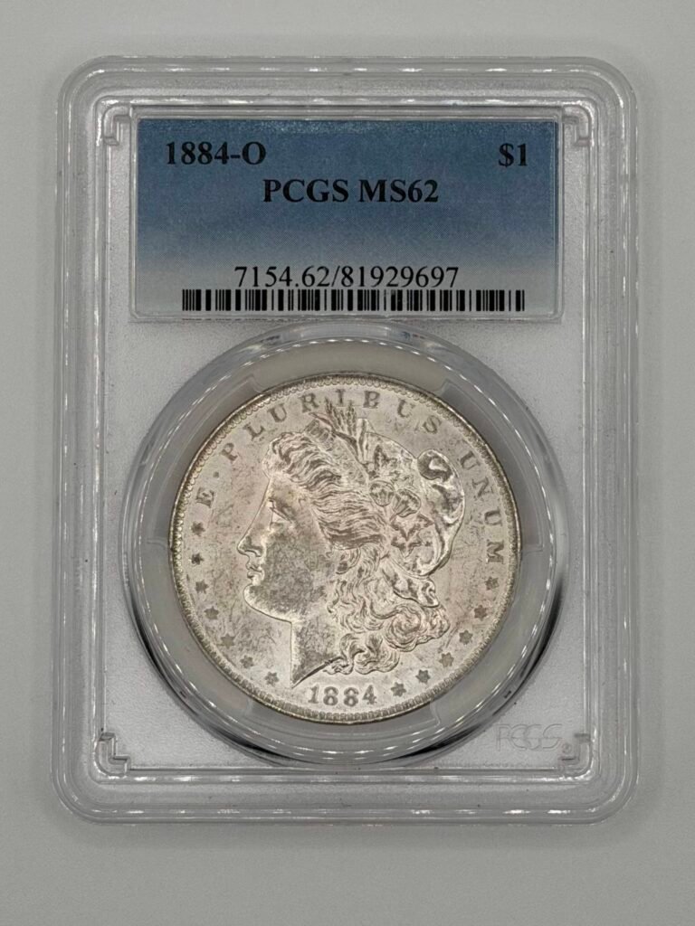 1884-O Morgan Dollar MS-62 PCGS