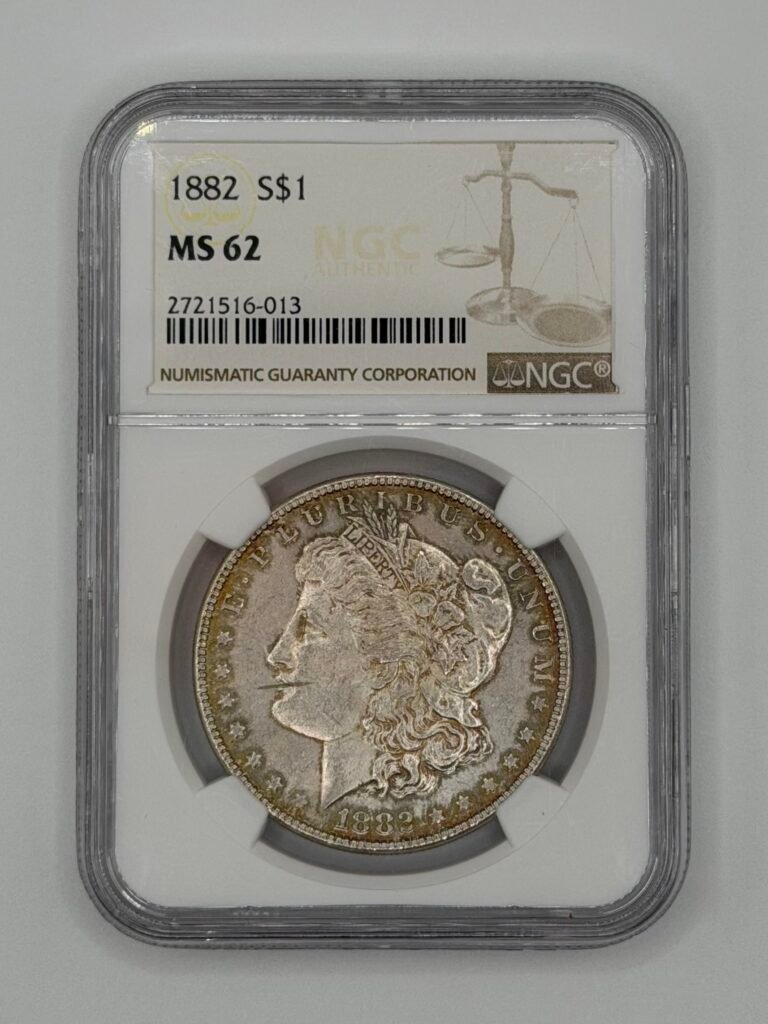 1882 NGC MS-62 Morgan Silver Dollar