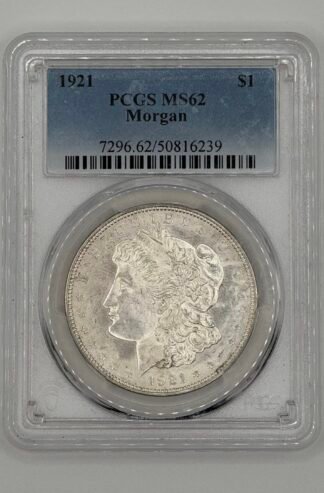 1921 Morgan Dollar PCGS MS62