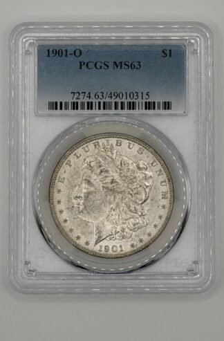 1901 - O Morgan Dollar PCGS MS63