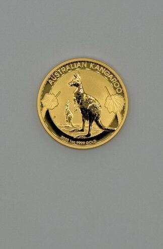 2020 Australia 1 oz .9999 Gold Kangaroo Brilliant Uncirculated
