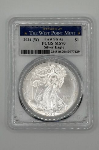 (Random Date) American Silver Eagle MS-70 PCGS