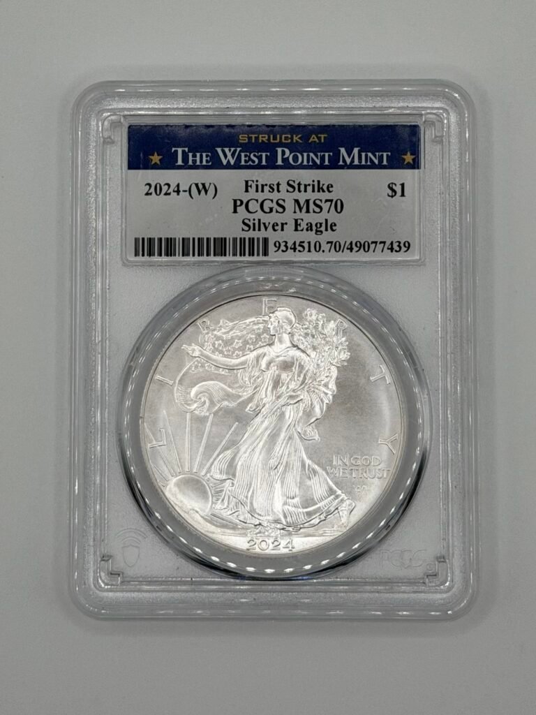(Random Date) American Silver Eagle MS-70 PCGS