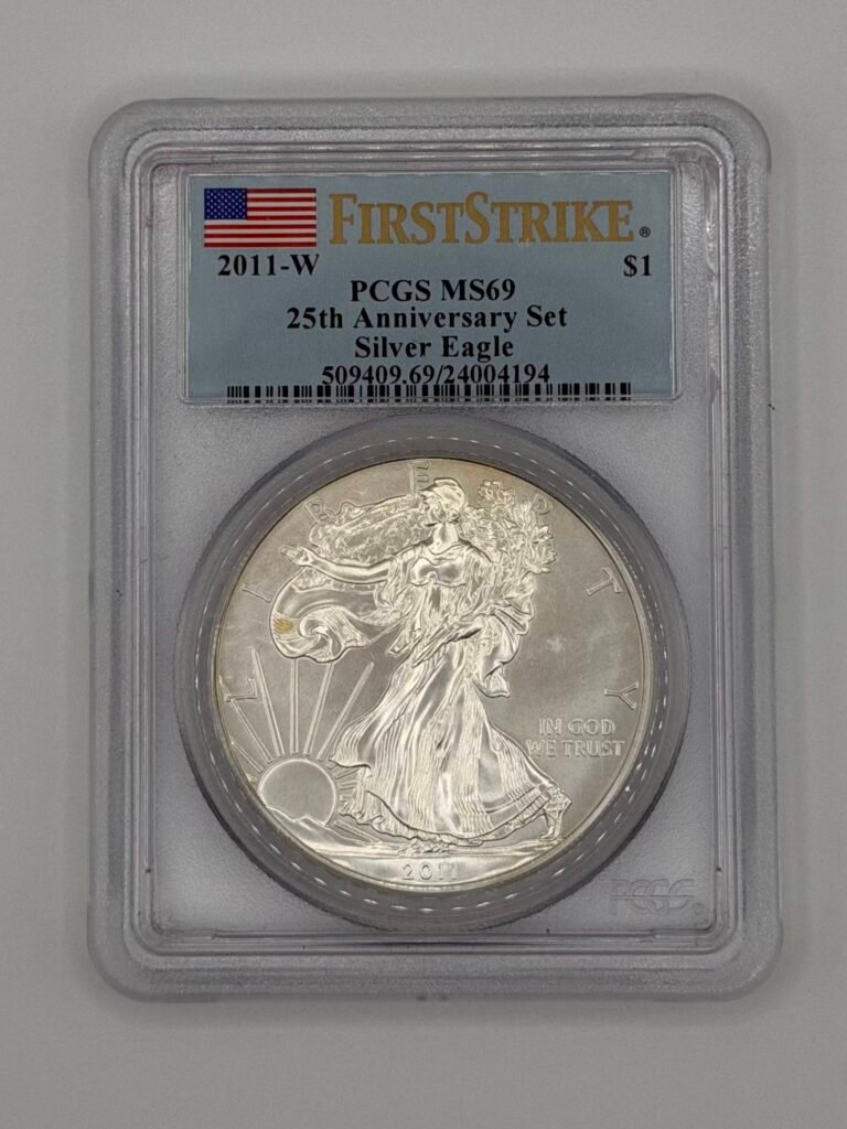 (Random Date) American Silver Eagle MS-69 PCGS
