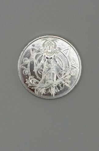 1 oz Aztec Water Deity Silver Round