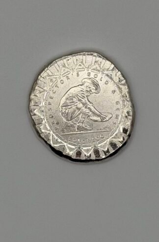 1 oz Silver Round - Beaten Edge Prospector