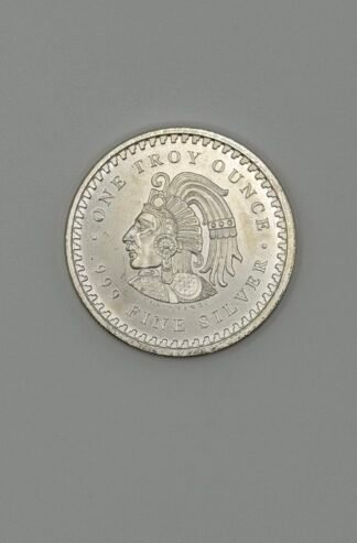 1 oz Silver Round - Aztec Calendar