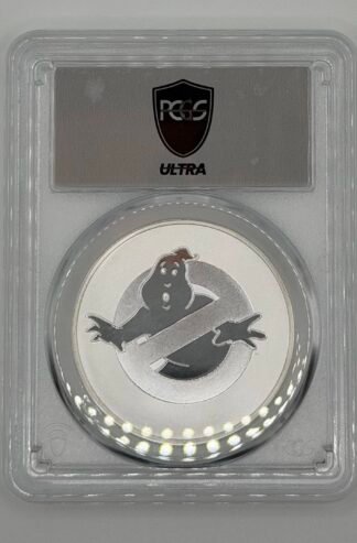 2024 Niue 1 oz Silver $2 Ghostbusters 40th Anniversary Coin MS-70 PCGS