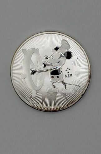 Disney Theme 1 oz .999 Silver Coin (Random Date and Design)