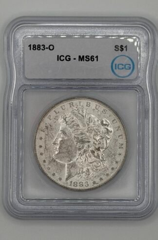 1883 - O ICG MS-61 Morgan Silver Dollar