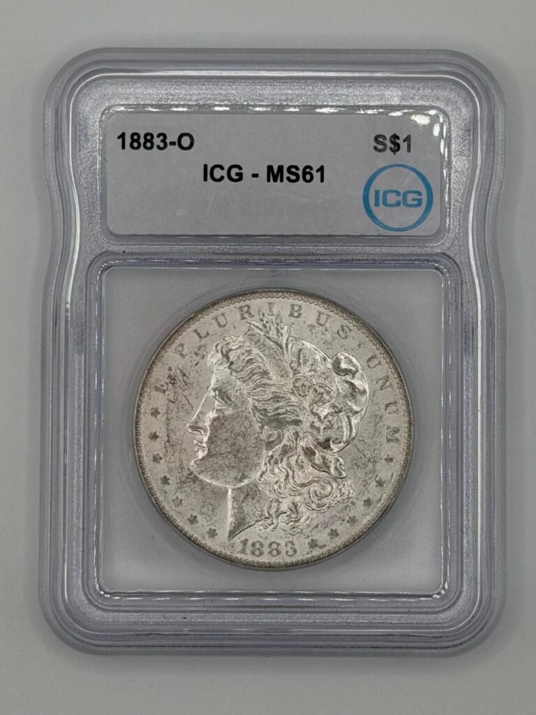 1883 - O ICG MS-61 Morgan Silver Dollar