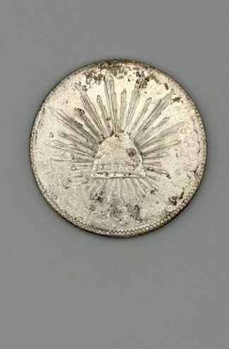 Mexico Silver 8 Reales Cap & Rays XF (ASW .7859 oz)