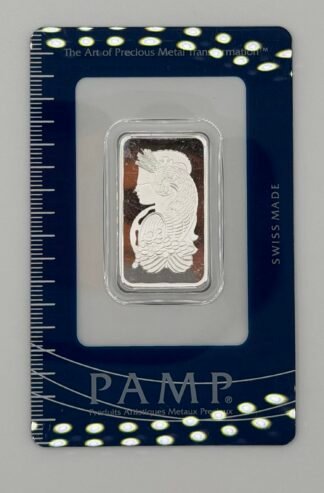1/2 oz Silver Bar - PAMP Lady Fortuna (In Assay)