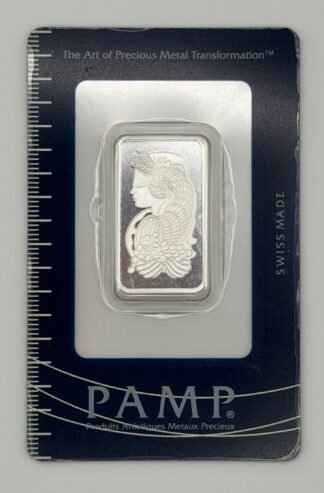 10 Gram Silver Bar - PAMP Lady Fortuna (In Assay)