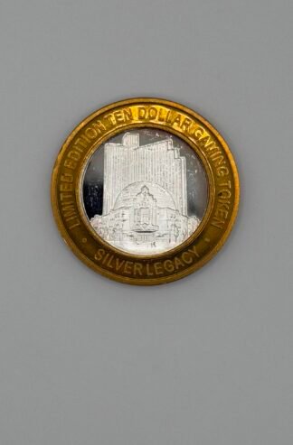 .999 Fine Silver $10/$20 Gaming Token (Random Motif)