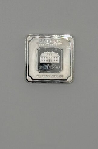 10 g Silver Square - Geiger Edelmetalle (Original Square Series)