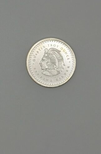 1/4 oz Silver Round - Aztec Calendar