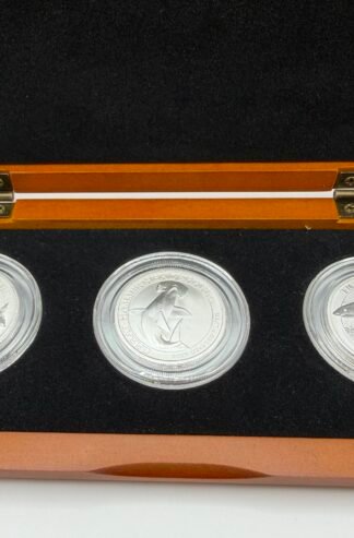 2014-2016 Australia 1/2 oz Silver Shark Series 3-Coin Set BU