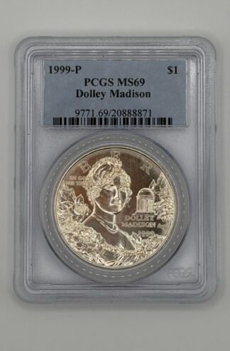1999-P Dolley Madison $1 Silver Commem PR-69 PCGS