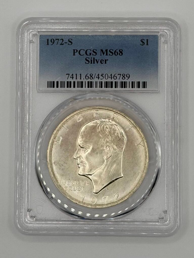 1972-S Silver Eisenhower Dollar MS-68 PCGS