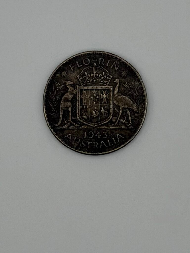 1938-1945 Australia Silver Florin George VI