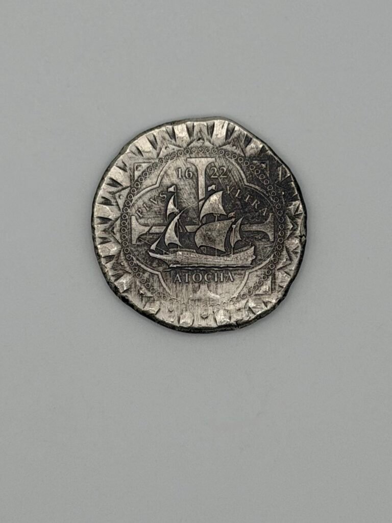 Original Version Dan Carr Atocha Cob 8 Reales Silver