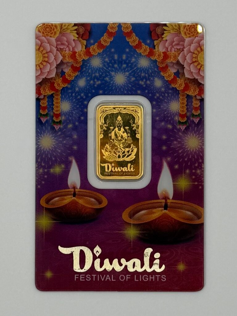 5g .9999 Gold Bar - PAMP Suisse Diwali Festival of Lights in Assay
