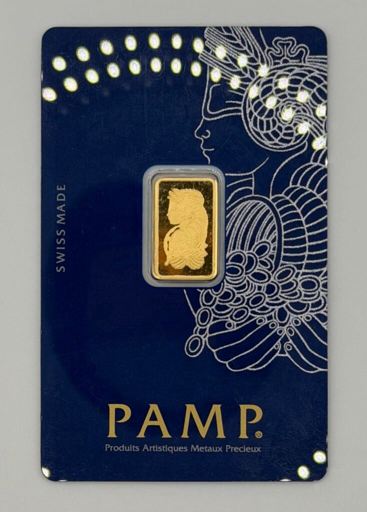 2.5 gram Gold Bar - PAMP Lady Fortuna Veriscan® (In Assay)