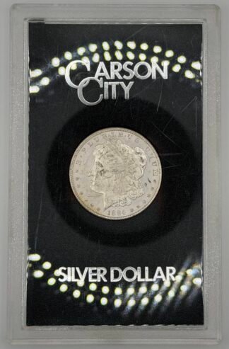 1884 - Carson City Morgan Silver Dollar in Case