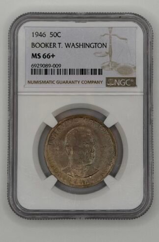 1946 Booker T. Washington Half Dollar (MS-66+) NGC