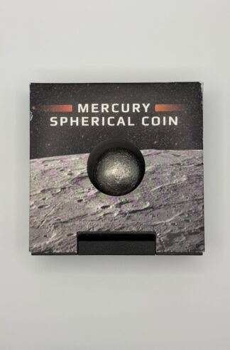 2022 Barbados 1 oz .999 Silver Mercury Planet Sphere Coin (Limited Mintage)