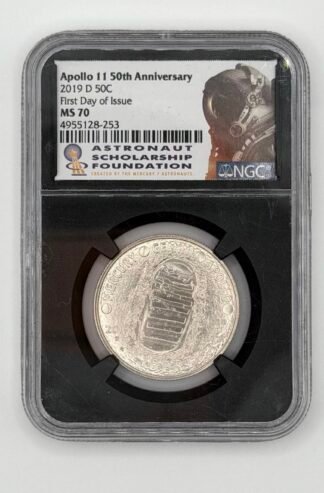2019-D Apollo 11 50th Anniversary Half Dollar MS-70 NGC (FDI)