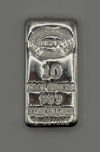 IGR 10 oz Silver Bar With COA